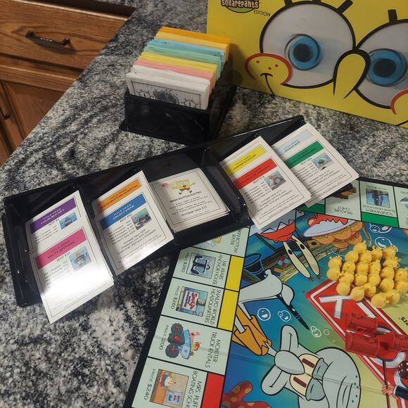 Monopoly Nickelodeon SpongeBob Squarepants by Hasbro Missing Pieces - Picture 4 of 10